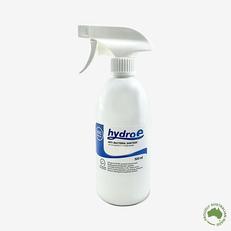 Hydro-E Hospital Grade Disinfectant, 500ml Trigger Spray HOCL (4 pack)